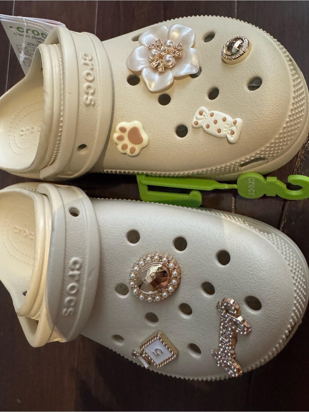 CROCS Brand New Crocs Platform Clogs + Free Decorative Jibbitz - Picture 8 of 9